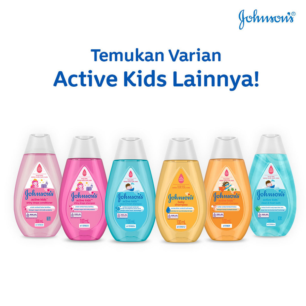 Johnsons Baby Active Kids Shiny Drops Conditioner 200ml