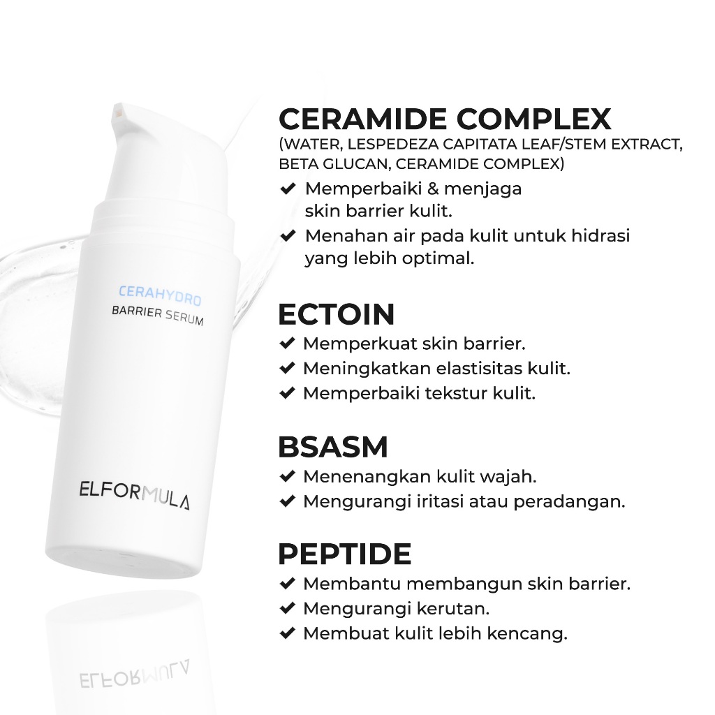 Elformula Cerahydro Barrier Serum 30ml