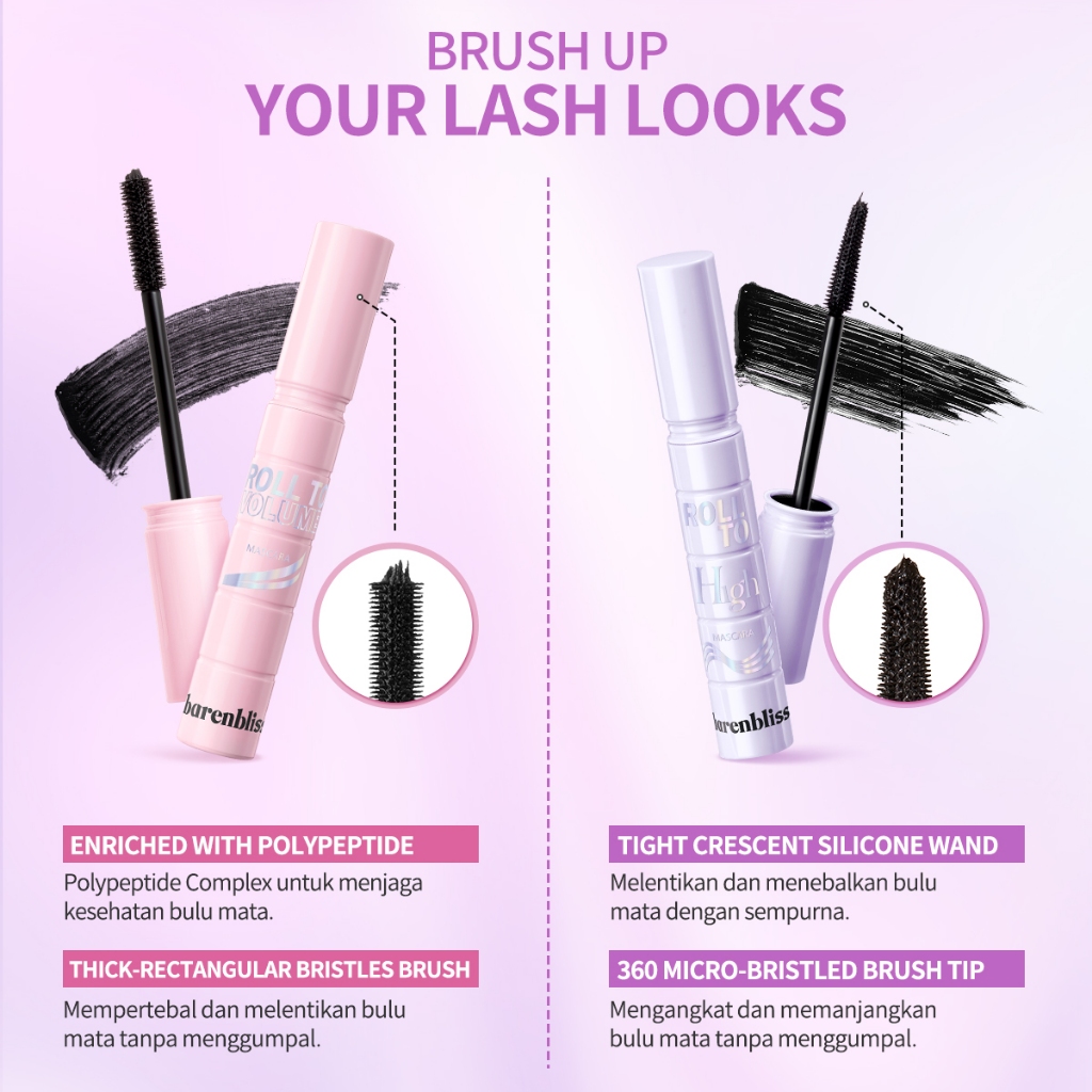 BNB Barenbliss Roll To High Mascara Black 8gr
