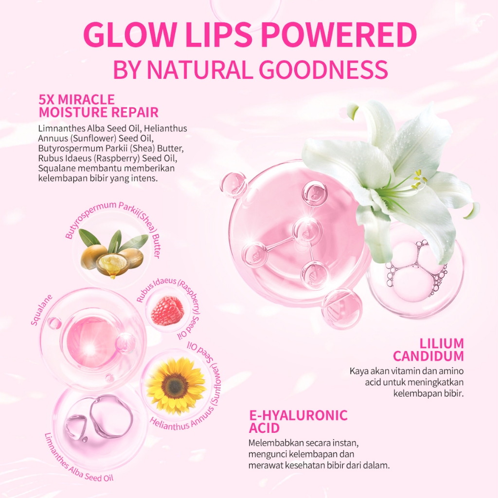 BNB Barenbliss Lily Makes Luminous Glow Tint 2.5gr - 06 Garnet Cursh