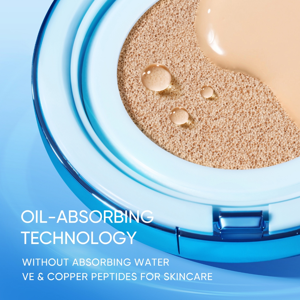 Skintific Perfect Stay Velvet Matte Cushion - 01 Vanilla
