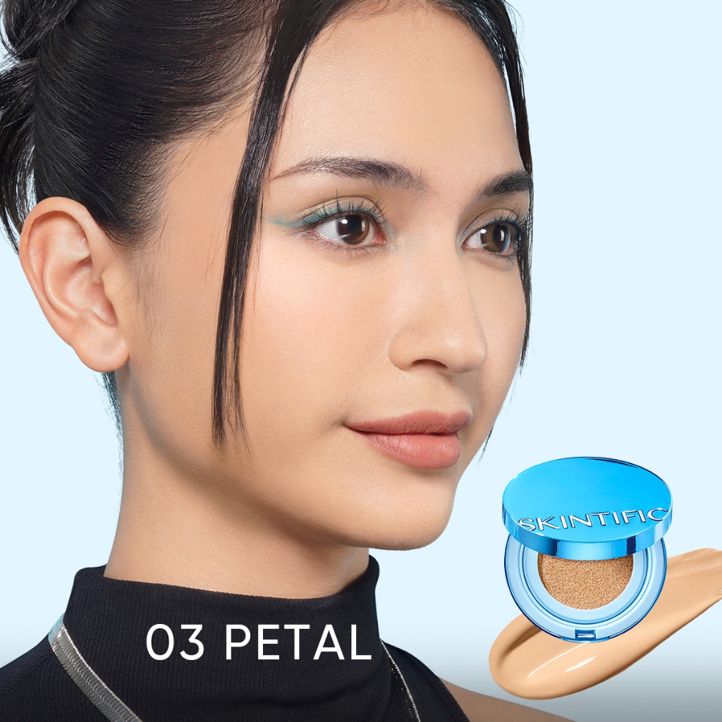 Skintific Perfect Stay Velvet Matte Cushion - 03 Petal