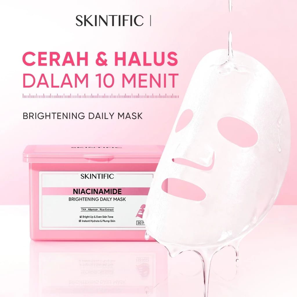 Skintific Niacinamide Brightening Daily Mask 400gr
