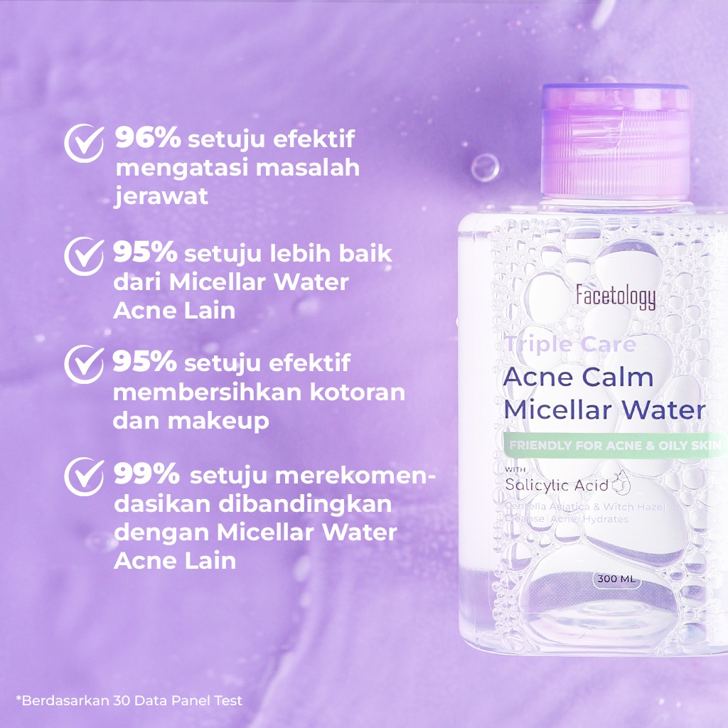 Facetology Triple Care Acne Calm Micellar Water 100ml