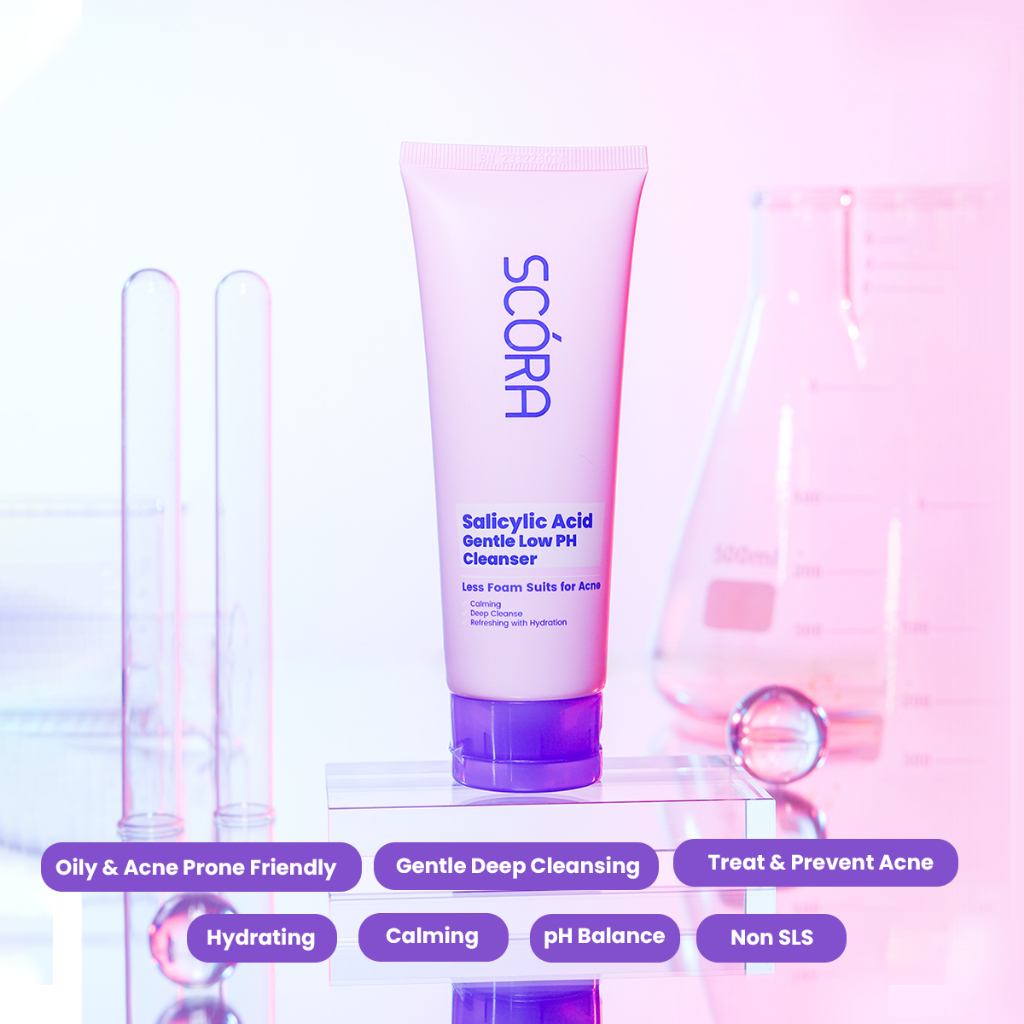 Scora Salicylic Acid Gentle Low pH Cleanser 100ml