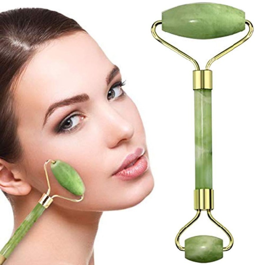 Alat Pijat Wajah Jade Roller