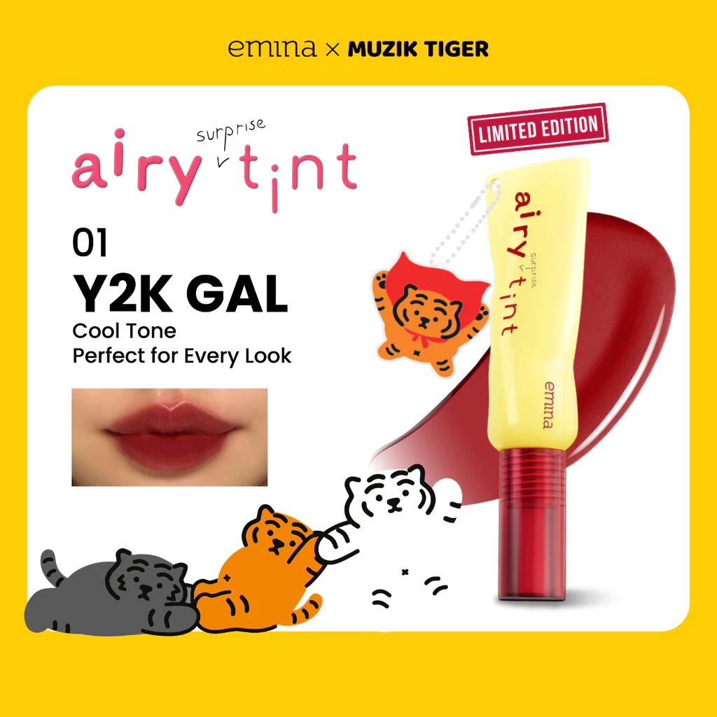 Emina Airy Surprise Tint 3gr - 01 Y2K Gal