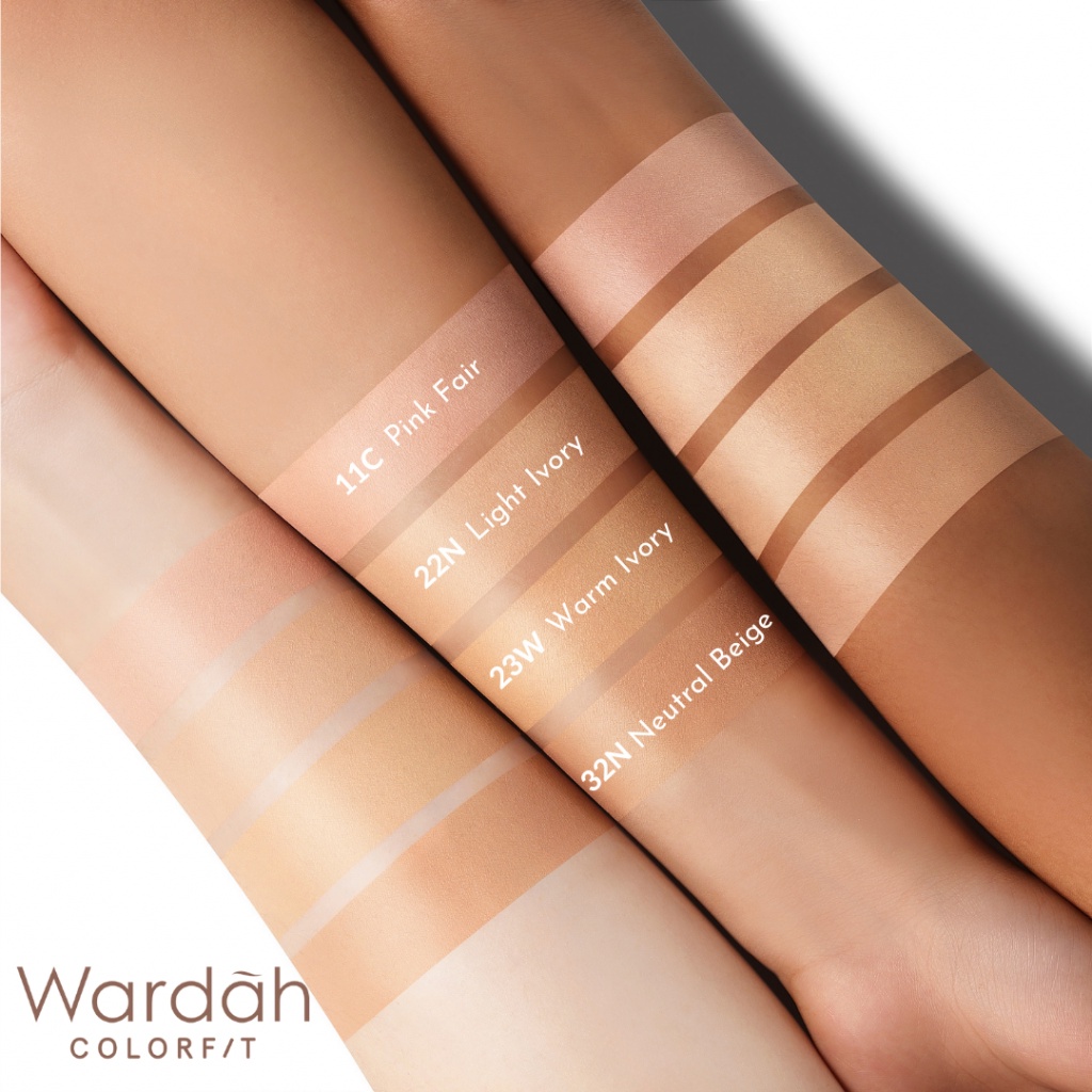 Wardah Colorfit Perfect Glow Cushion REFILL 15gr - 11C Pink Fair