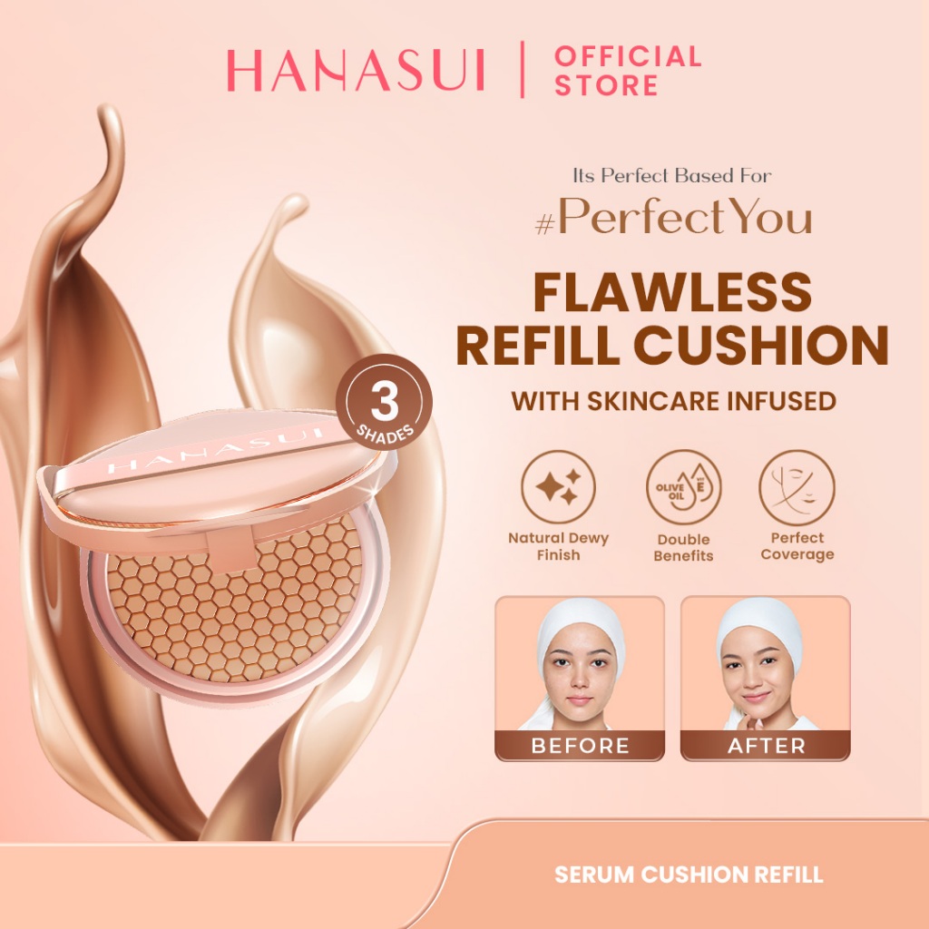 Hanasui Serum Cushion REFILL 15gr - 01 Light