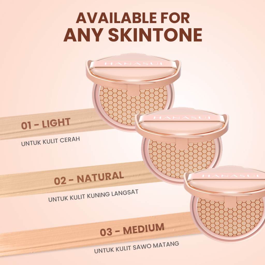Hanasui Serum Cushion REFILL 15gr - 02 Natural