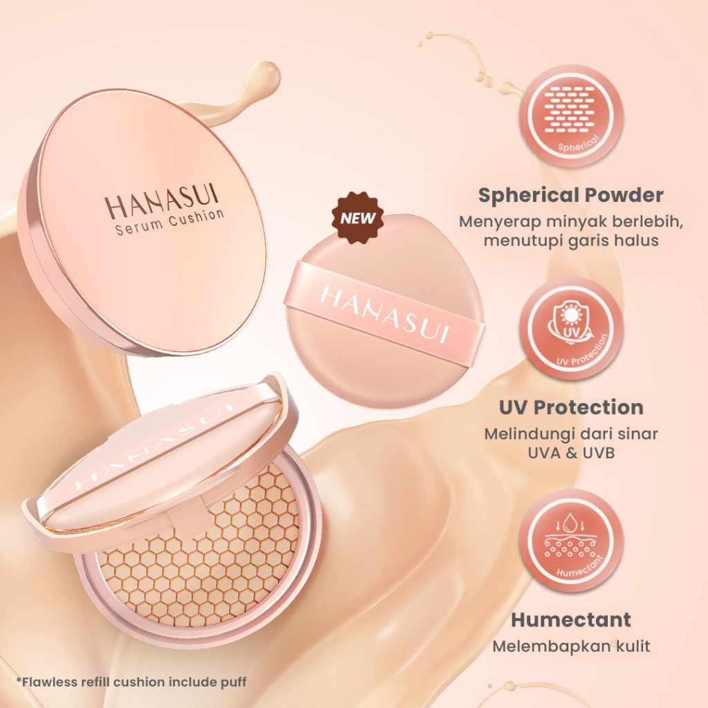 Hanasui Serum Cushion REFILL 15gr - 03 Medium