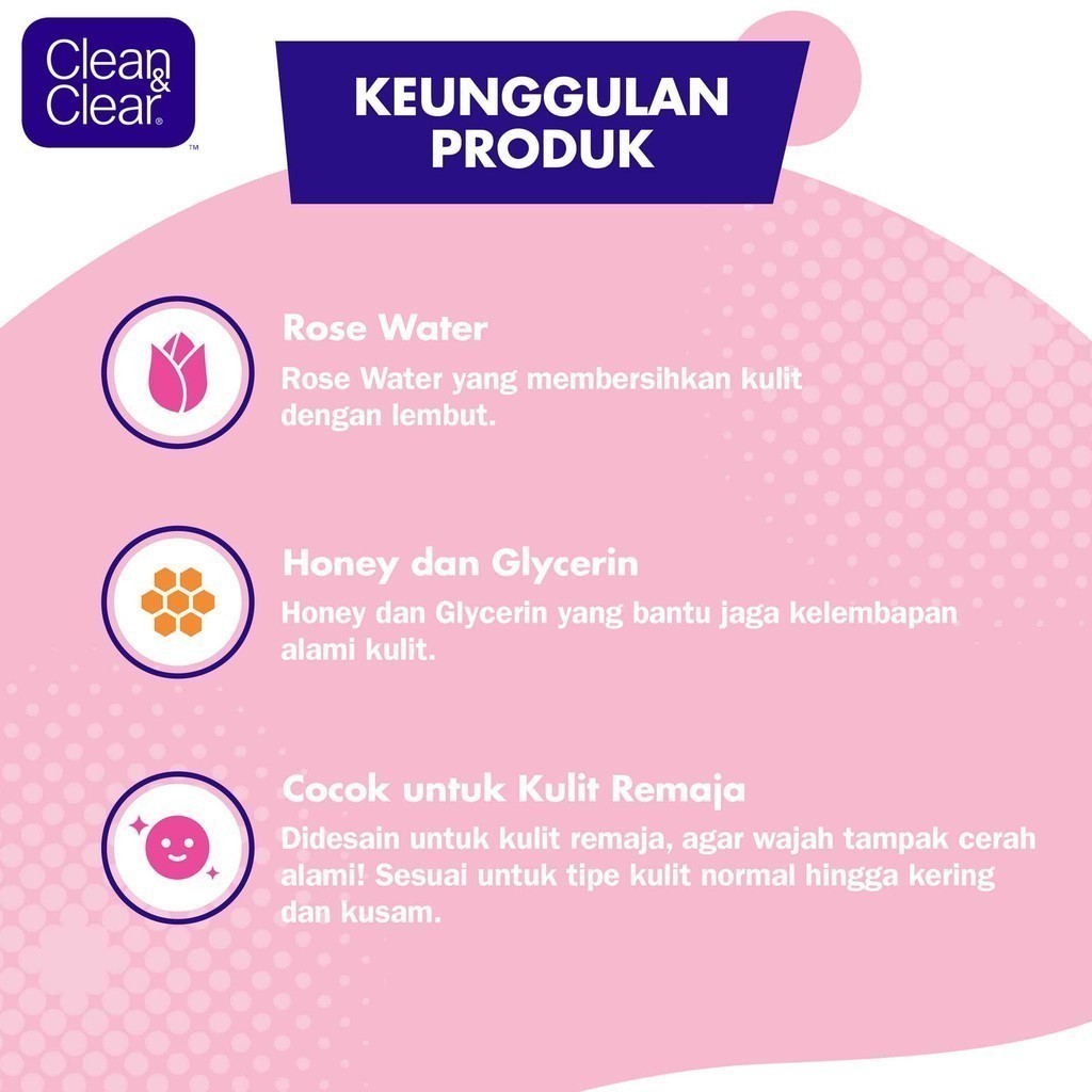Clean & Clear Natural Bright Face Wash 100ml