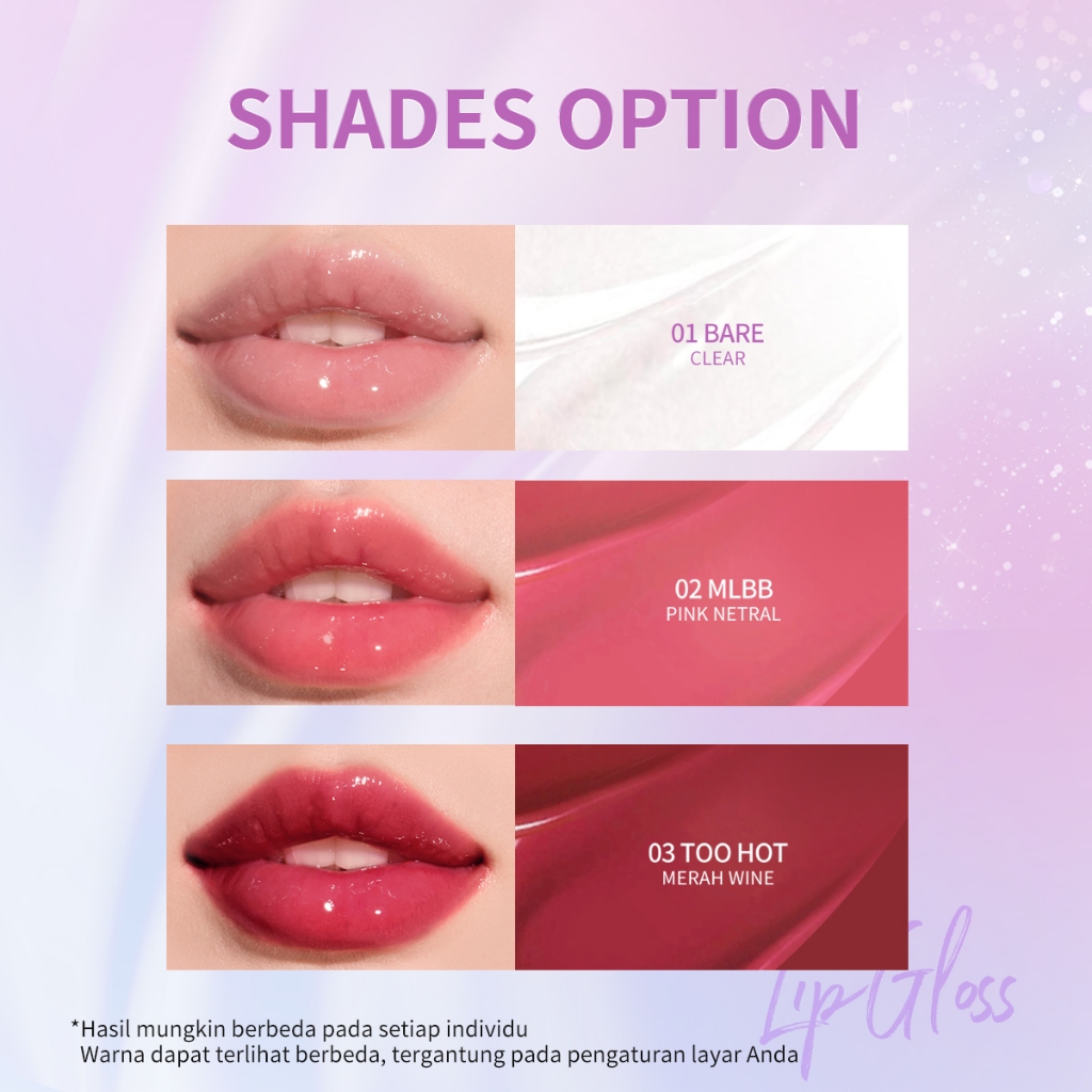 BNB Barenbliss Plum Makes Plumping Lip Gloss 2.5gr  - 02 MLBB