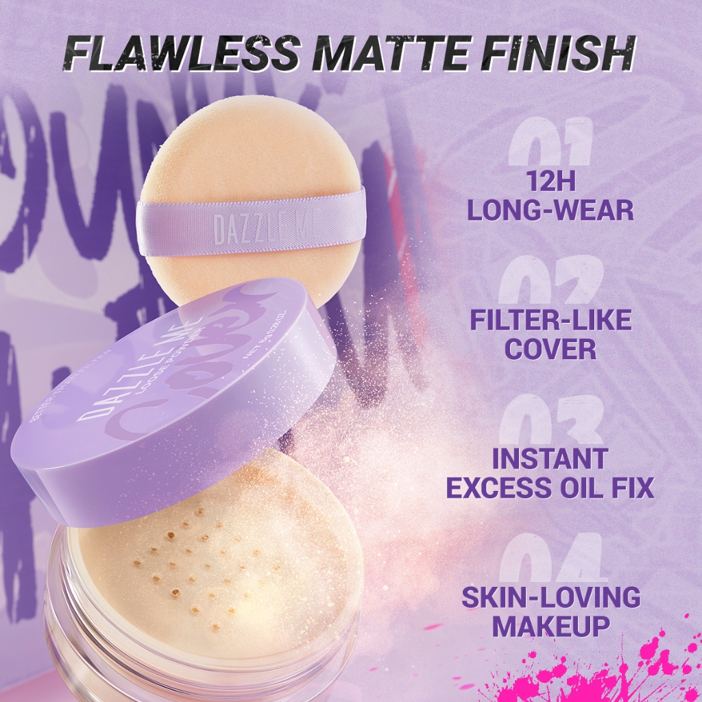 Dazzle Me Better Than Filter Fixed Loose Powder 8gr - C02 Light Ivory