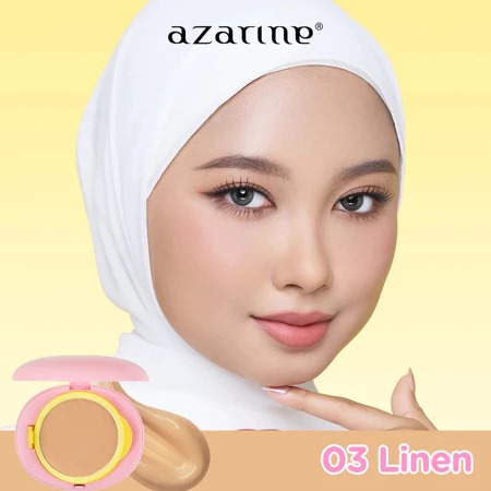 Azarine Covermatte Sunscreen Cushion 11gr - 03 Linen