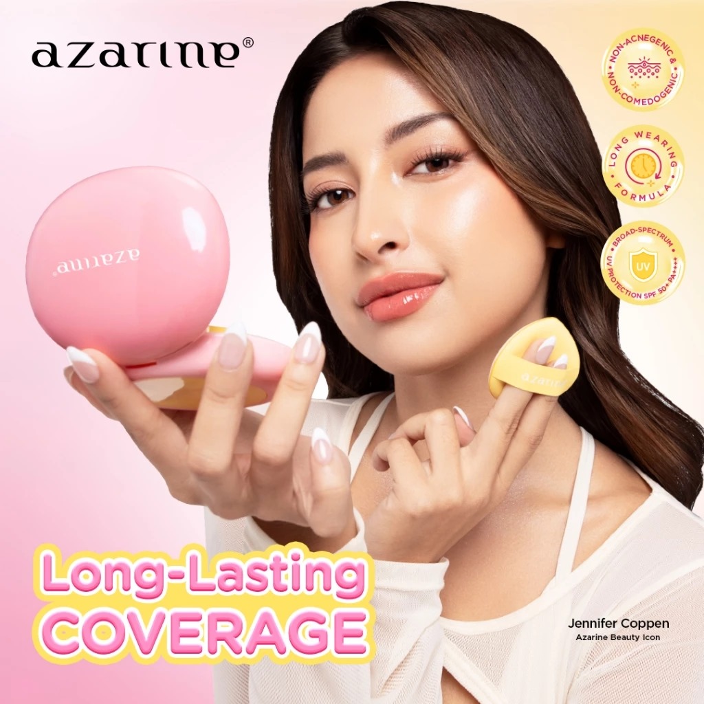 Azarine Covermatte Sunscreen Cushion 11gr - 04 Honey