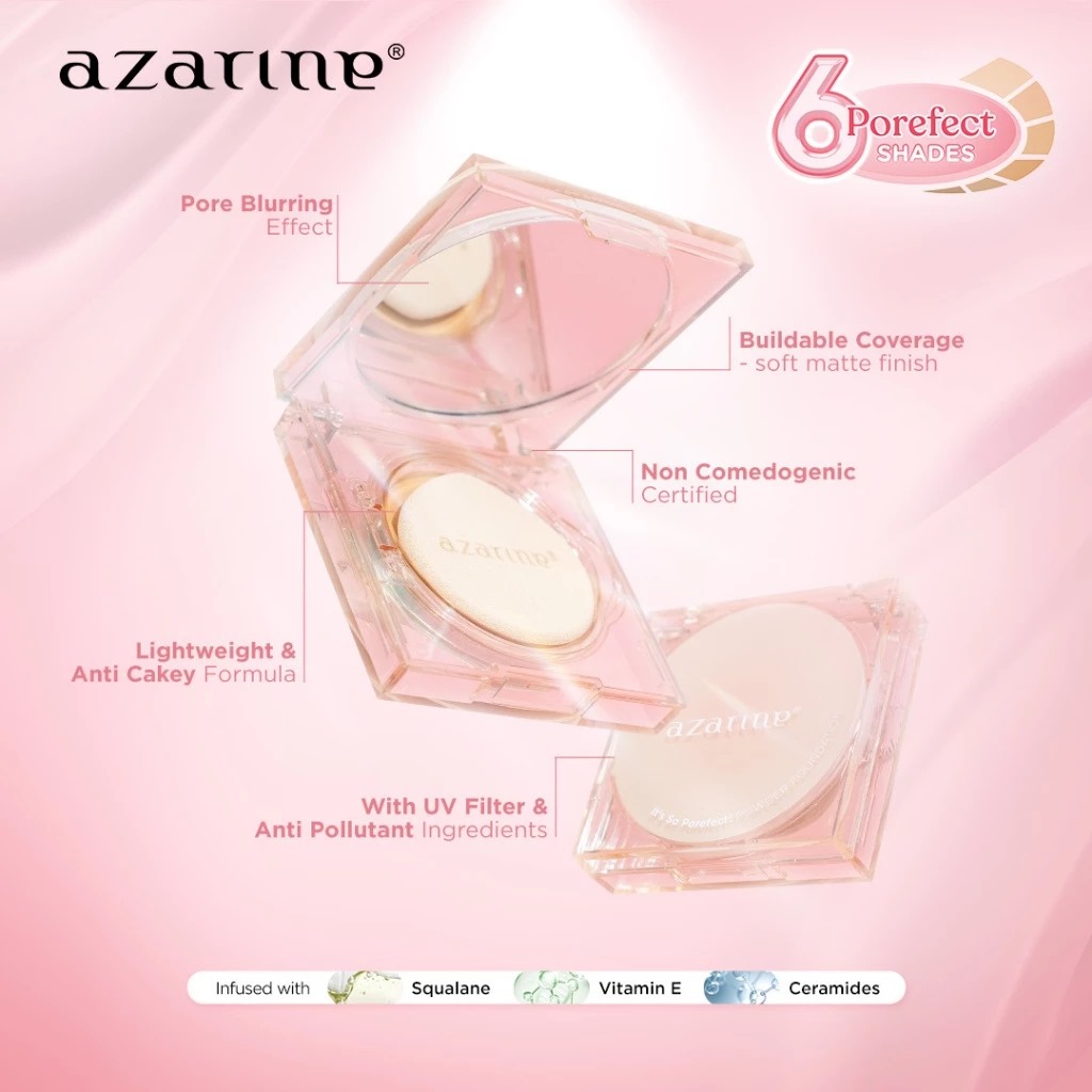 Azarine It's So Porefect Powder Foundation 8gr - 120 Cheese