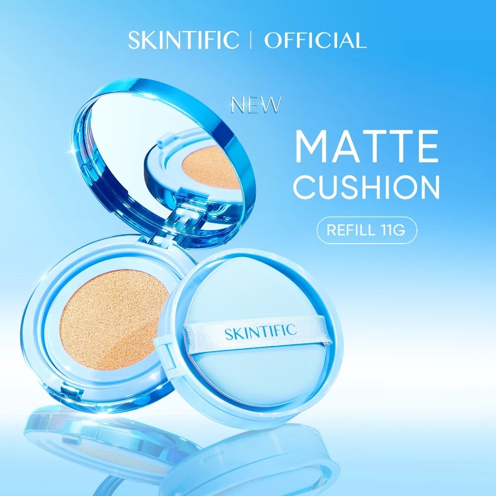 Skintific Perfect Stay Velvet Matte Cushion Refill - 01 Vanilla