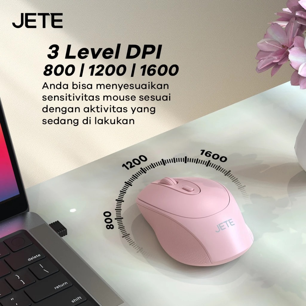 JETE Mouse Wireless - MS102 *