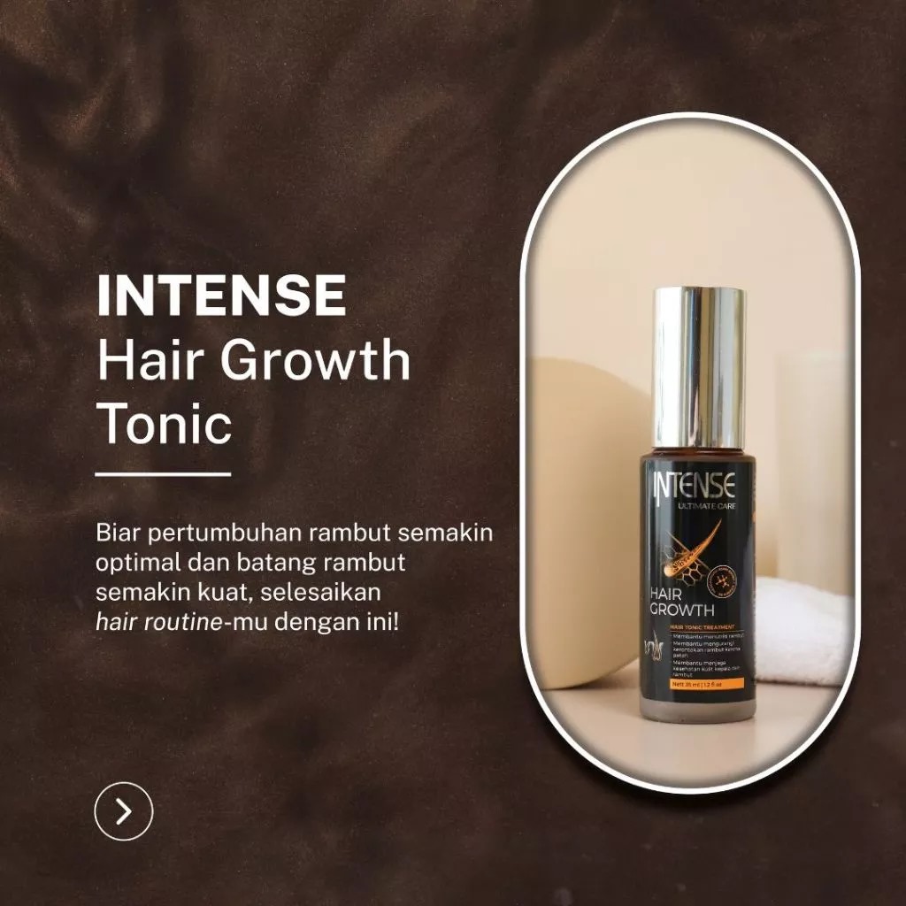 Intense Twin Pack Ultimate Care Shampoo 200ml & Hair Growth Tonic 35ml - Dry Hair