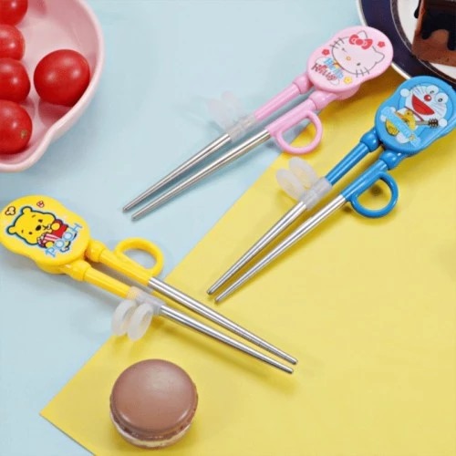 Sumpit Belajar Anak - HELLO KITTY (Sumpit Anak Kartun)