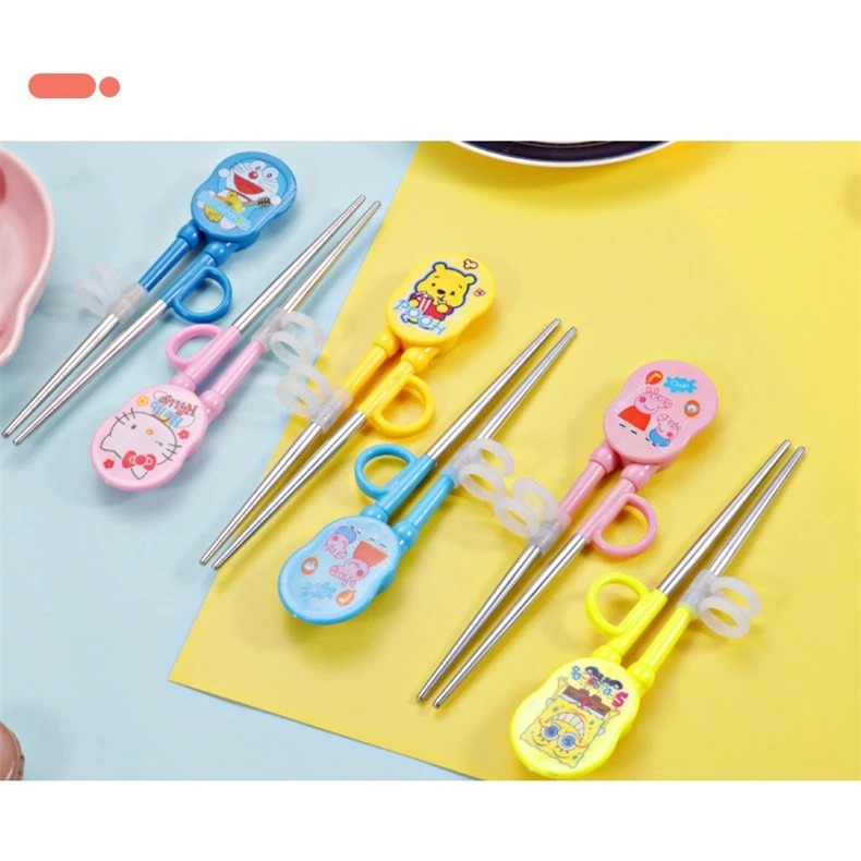 Sumpit Belajar Anak - HELLO KITTY (Sumpit Anak Kartun)