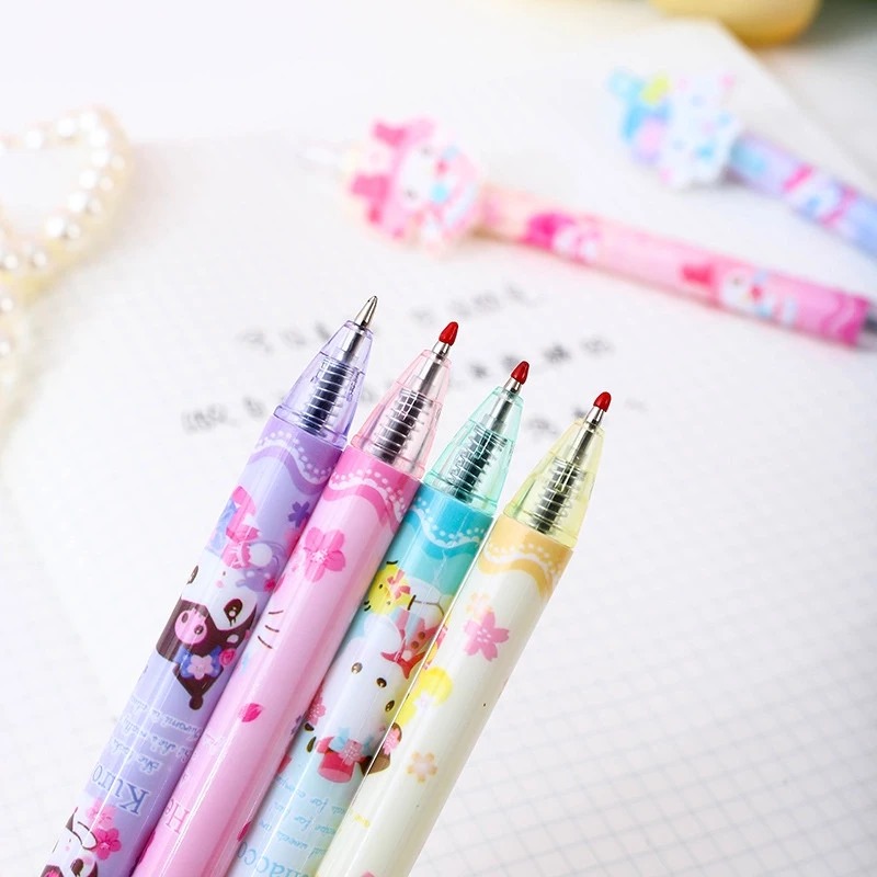 Pulpen Cetek Sanrio - Ballpoint/Pena Akrilik Mekanik 0.5mm