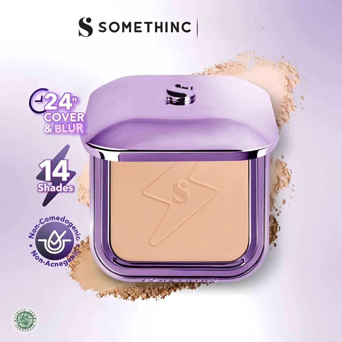Somethinc Copy Paste Coverblur Powder Foundation 12gr - N03 Alter