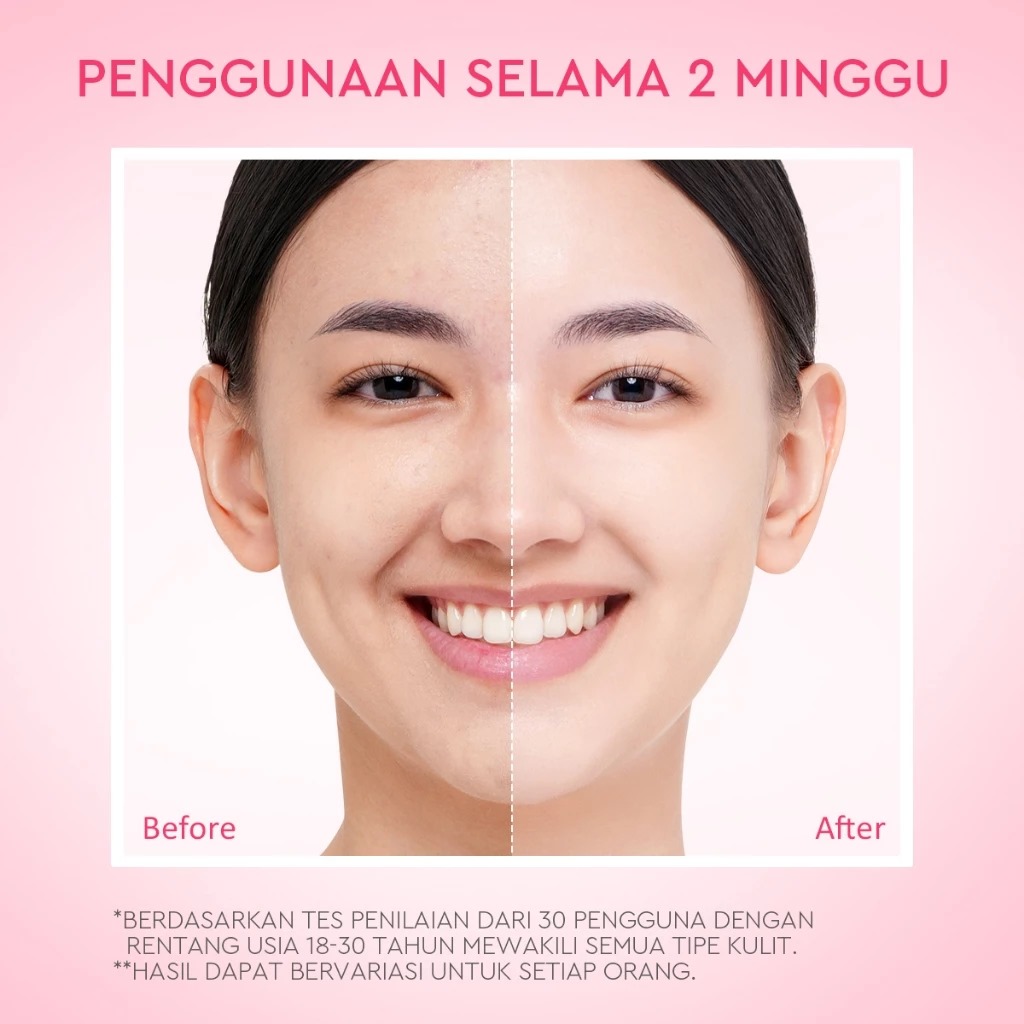 Glad 2 Glow Clay Mask - Pomegranate Niacinamide Brightening 30gr