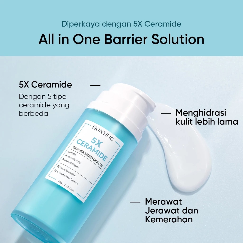 Skintific 5x Ceramide Barrier Repair Moisture Gel 80gr