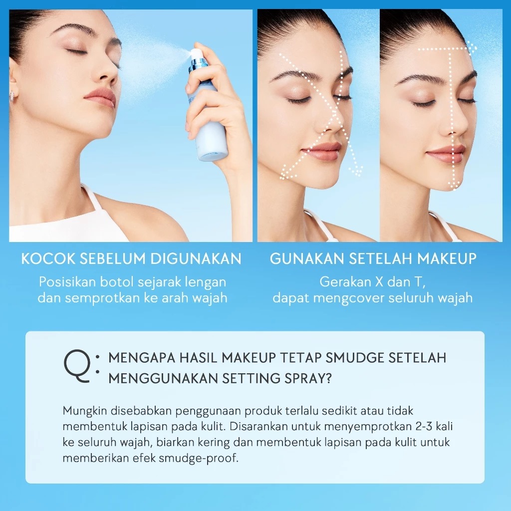 Skintific Lock The Look Setting Spray 80ml