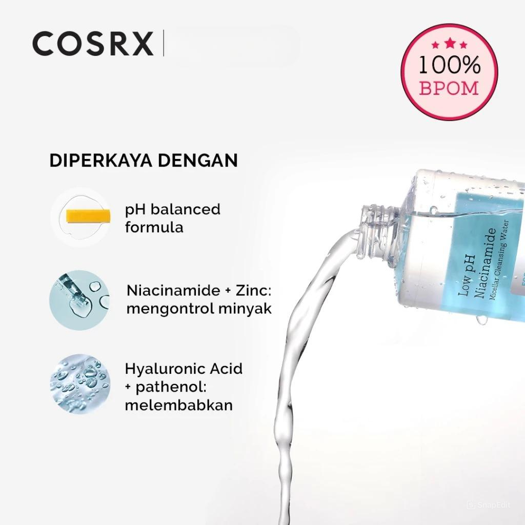 COSRX Low pH Niacinamide Micellar Cleansing Water 100ml