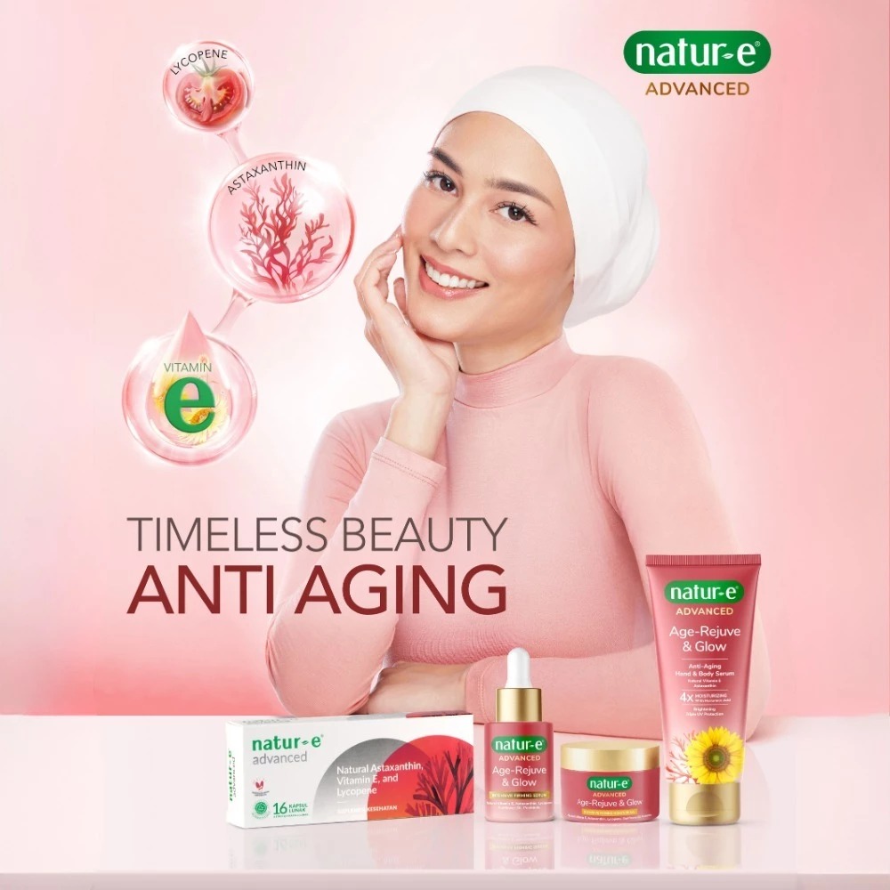 Natur-E Advanced Soft Capsule 16s - Vitamin E Suplemen Kesehatan
