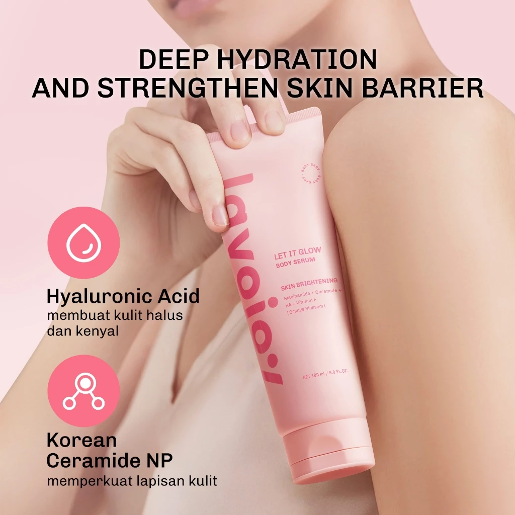 Lavojoy Let It Glow Summertain Skin Brightening Body Serum 180ml