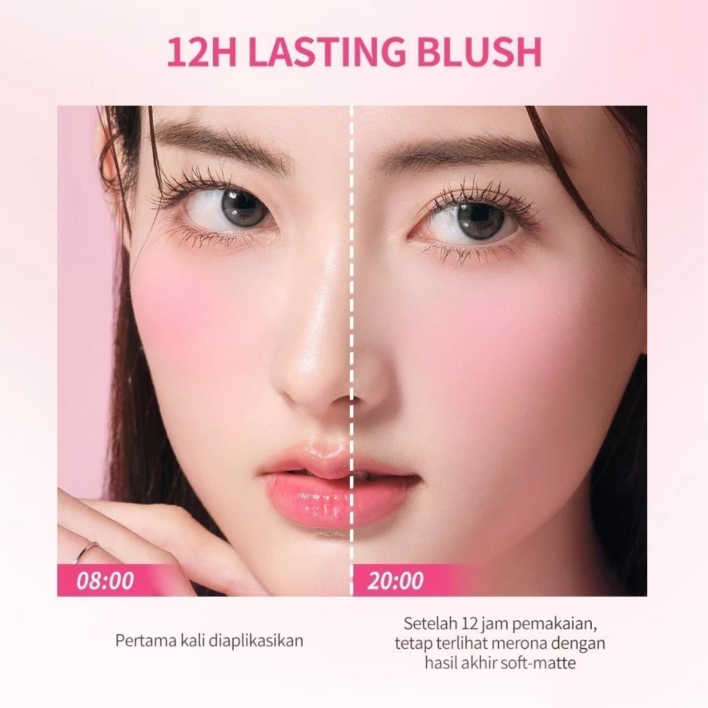 BNB Barenbliss Moist Mochi Paste Powder Blush 4.5gr - 02 Peachy Beach