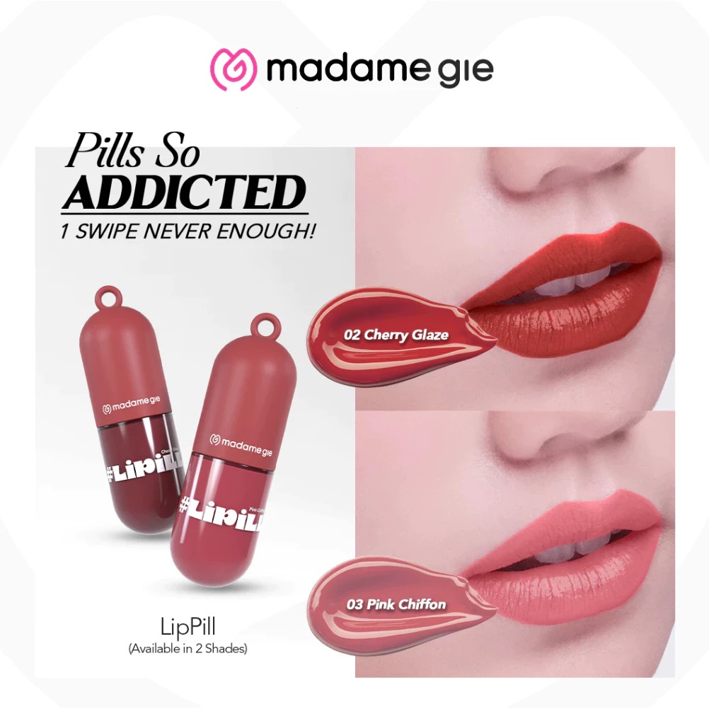 Madame Gie Lipill 5ml - Pink Chiffon