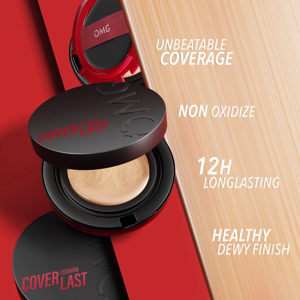 Oh My Glam Coverlast Cushion 15gr - 21W Light (OMG)