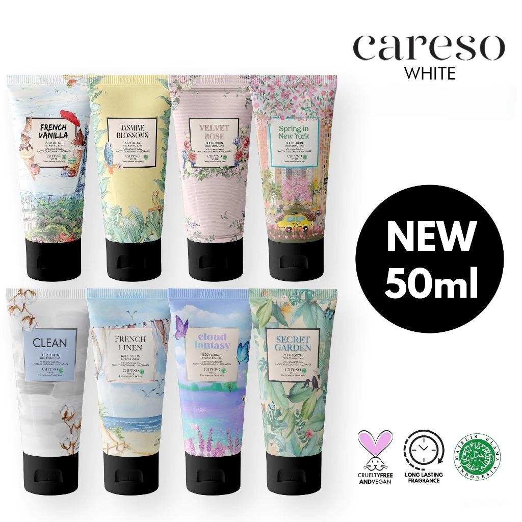 Careso Body Lotion Brightening Elixir 50ml (Tube) - Secret Garden*