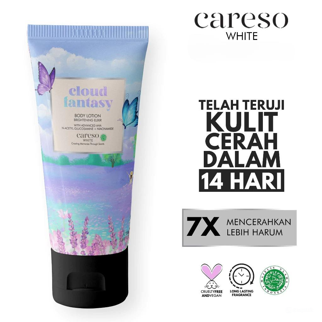 Careso Body Lotion Brightening Elixir 50ml (Tube) - Cloud Fantasy