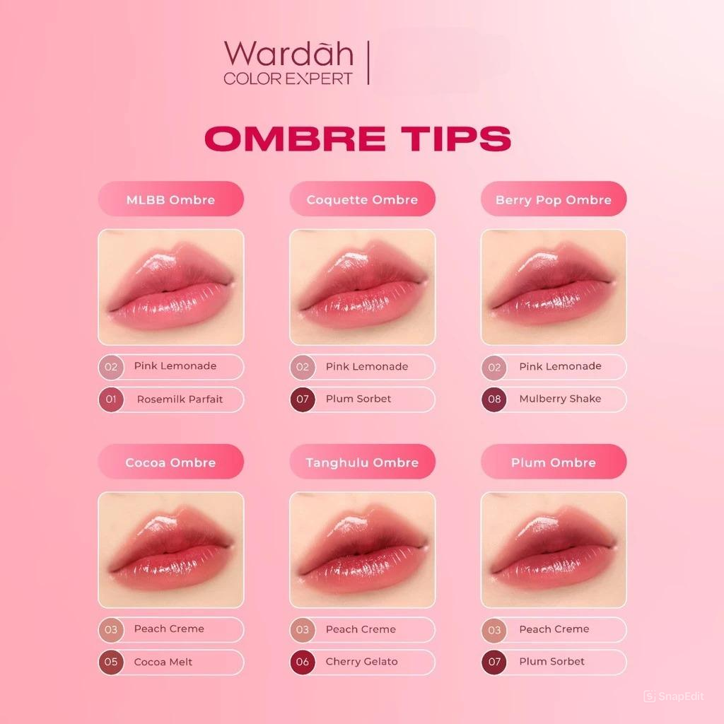 Wardah Moist Dew Tint 3gr - 03 Peach Crème