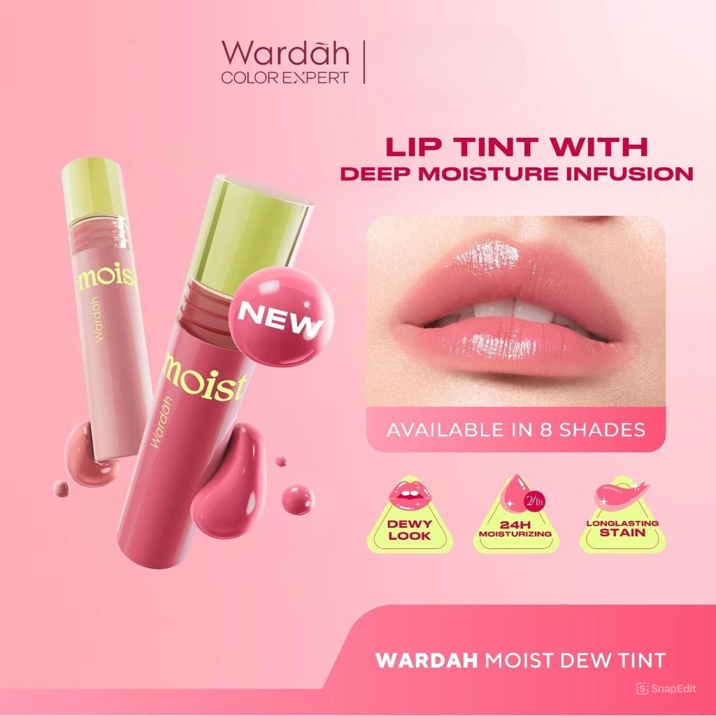 Wardah Moist Dew Tint 3gr - 06 Cherry Gelato