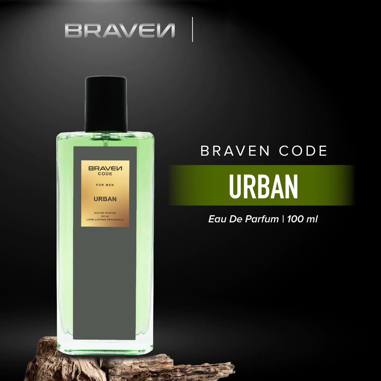 Braven Code Eau De Parfum 100ml - Urban