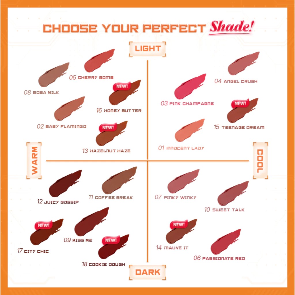 SALSA Dynamatte Lip Cream 5gr - 13 Hazelnut Hazel