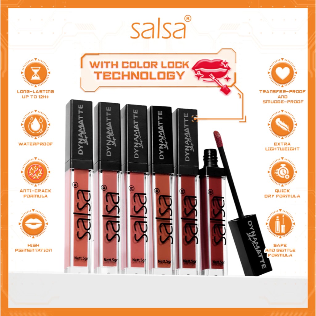 SALSA Dynamatte Lip Cream 5gr - 18 Cookie Dough