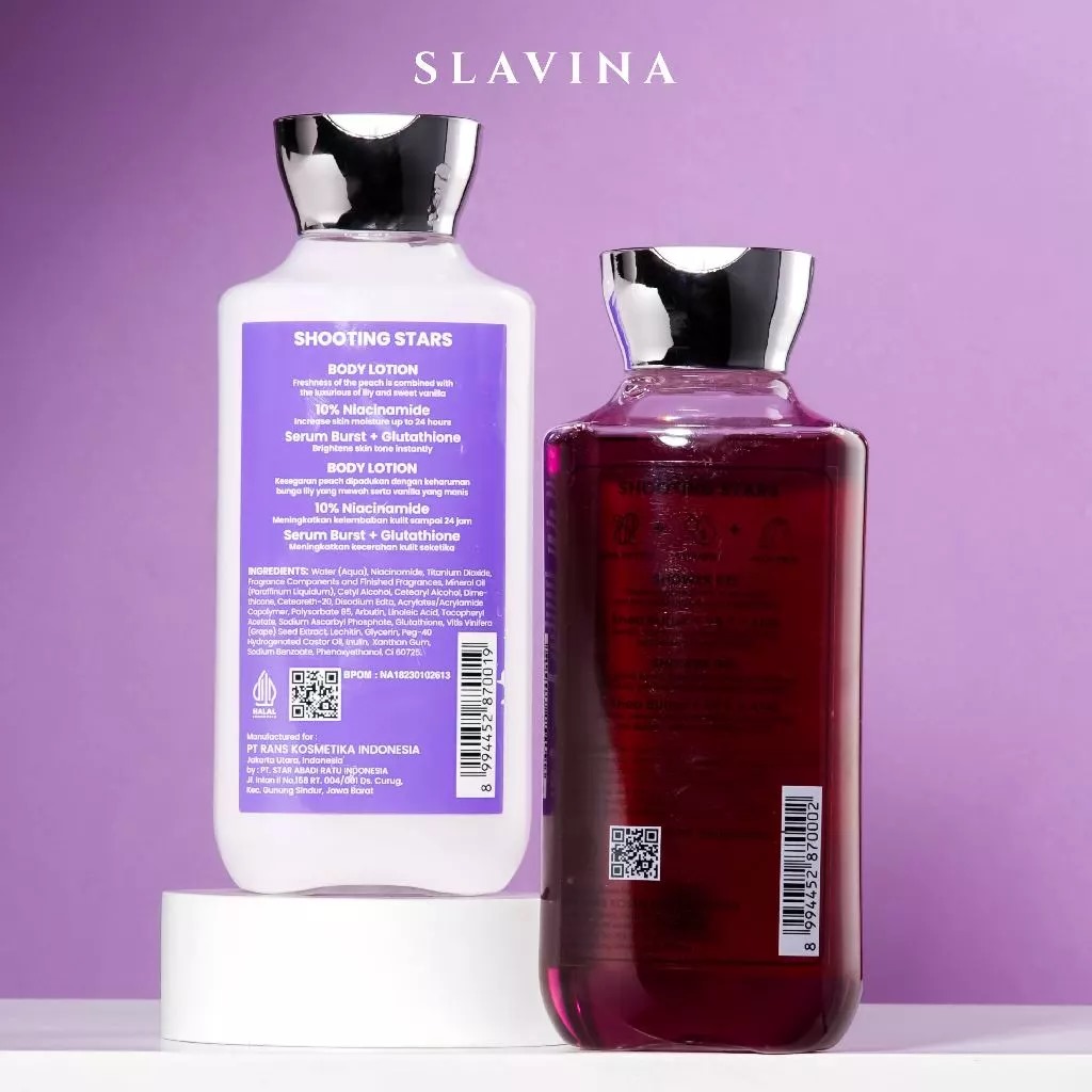 Slavina Body Lotion 350ml - Shooting Stars