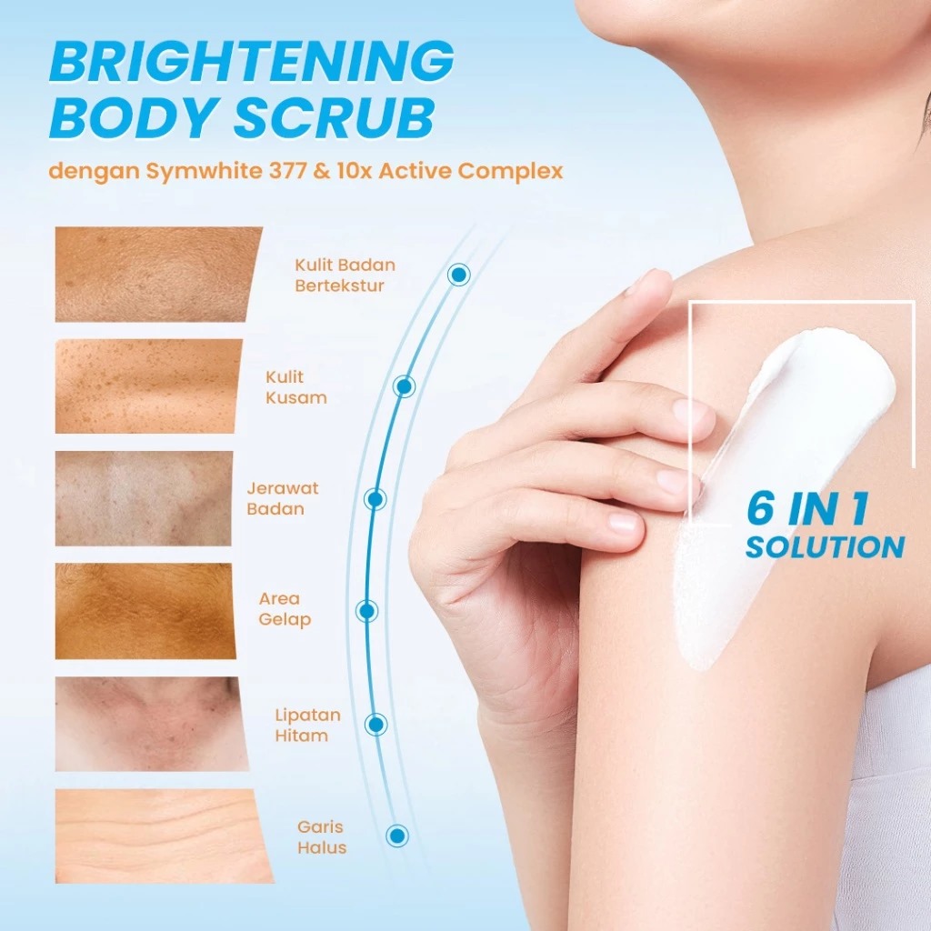 Hanasui Brightening Body Scrub 200gr - Sunshine Glow