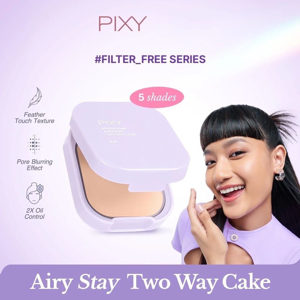 Pixy Airy Stay Two Way Cake 4gr - C12 Fair Ivory