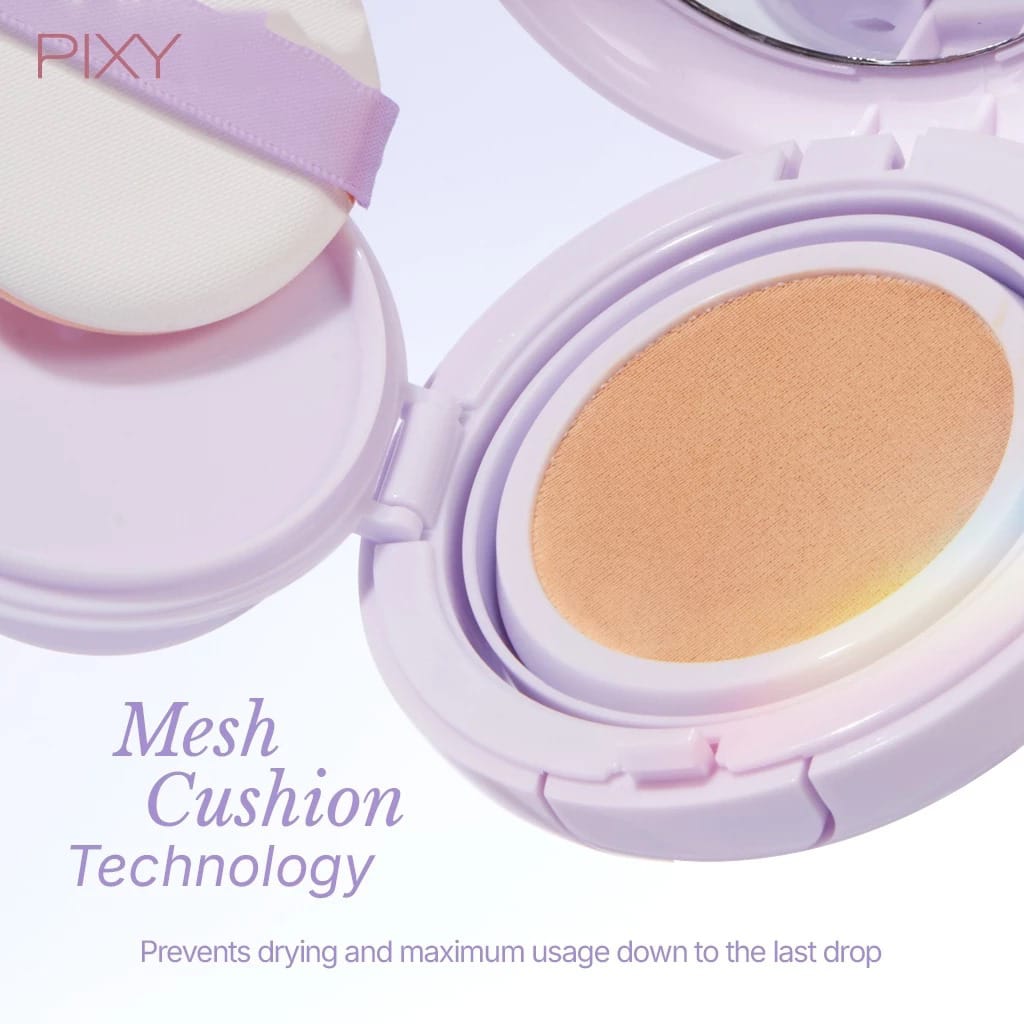 Pixy Airy Serum Cushion Glow 15gr - C12 Fair Ivory