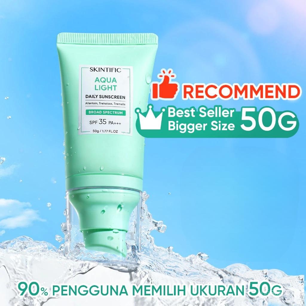 Skintific Aqua Light Daily Sunscreen SPF 35 PA+++ 50gr
