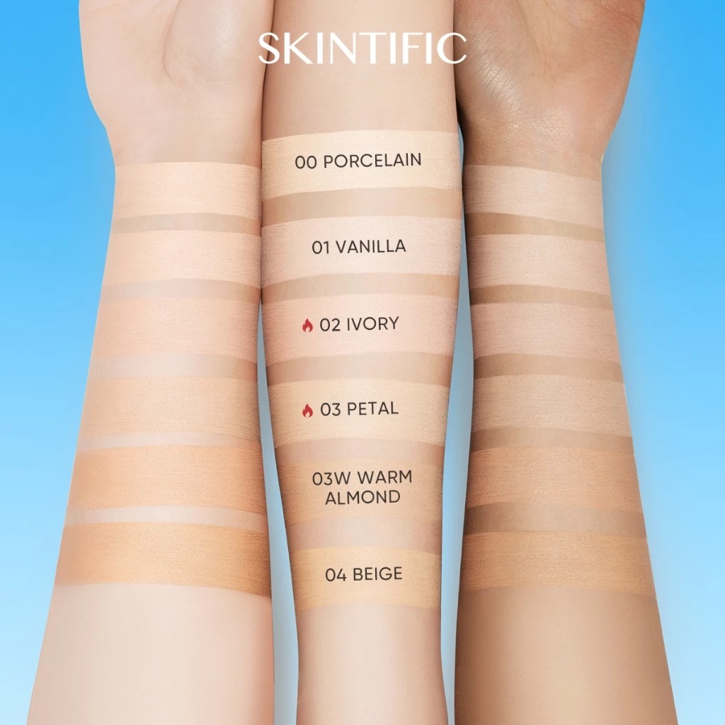 Skintific Cover Perfect Serum Concealer 5ml - 00 Porcelain